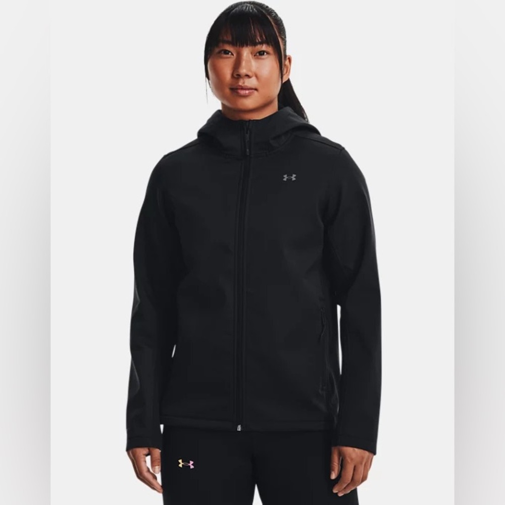 Women’s Under Armour Storm black jacket size large excellent condition